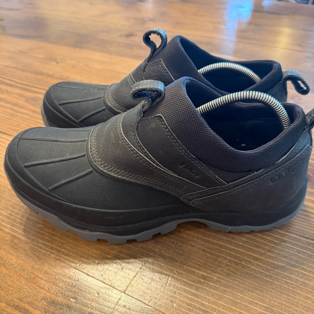 LL Bean Storm Chaser Tek 2.5 Mens‎ 13 Brown Slip On Rubber Low Duck Boots 507173